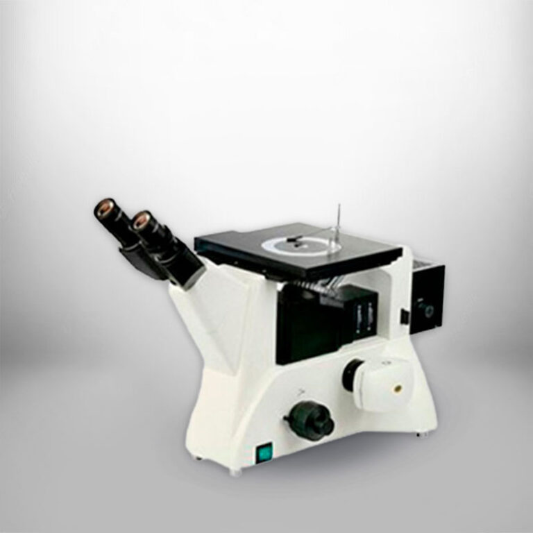 microscopio metalografico platina invertida